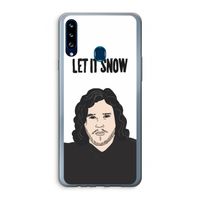 Let It Snow: Samsung Galaxy A20s Transparant Hoesje Let It Snow: Samsung Galaxy A20s Transparant Hoesje