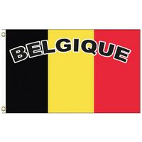 Belgie vlag met tekst - thumbnail