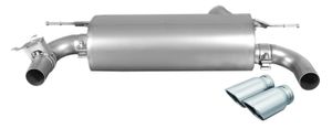 Remus uitlaat passend voor BMW LCi 340i(x)/440i(x) Chroom/schuin 0880151500002655S