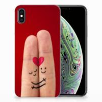 Apple iPhone Xs Max | Sillicone Back Cover | Liefde - Origineel Romantisch Cadeau