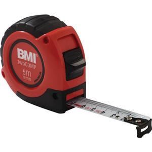 BMI 472 twoCOMP rolmaat 8 m Acrylonitrielbutadieenstyreen (ABS) Zwart, Rood