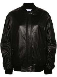 IRO veste bomber Kerem en cuir - Noir