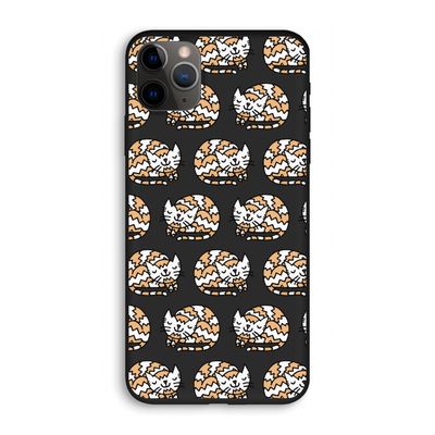 Slapende poes: iPhone 11 Pro Biologisch afbreekbaar hoesje