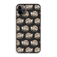 Slapende poes: iPhone 11 Pro Biologisch afbreekbaar hoesje