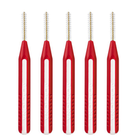 Lactona EasyGrip Interdentaal Ragers 3mm rood - 5 stuks - thumbnail