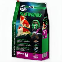 JBL Propond Silkworms M Premium Vijvervoer 1kg - Proteïnerijk Drijvend Voedsel voor Vijvervissen