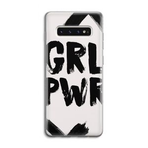 Girl Power #2: Samsung Galaxy S10 4G Transparant Hoesje