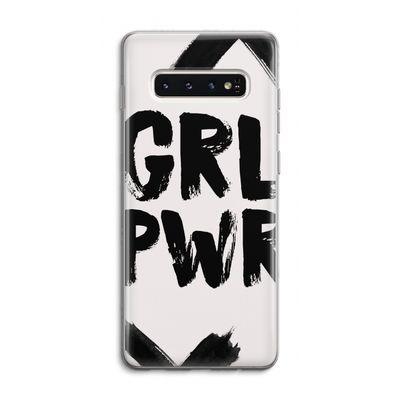Girl Power #2: Samsung Galaxy S10 4G Transparant Hoesje