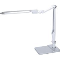 LED Bureaulamp 9W - Dimbaar en Kleur Aanpasbaar - Mat Zilver
