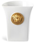 Versace petit vase Medusa Madness - Blanc