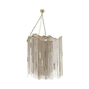 PTMD Wilco Brass casted alu hanging lamp chains wide