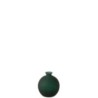 J-Line vaas Bal - glas - groen - small - Ø 16 cm