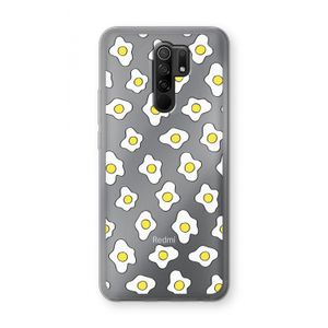 Spiegeleitjes: Xiaomi Redmi 9 Transparant Hoesje