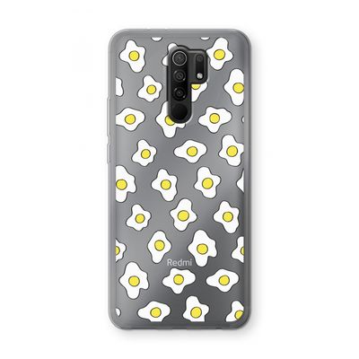 Spiegeleitjes: Xiaomi Redmi 9 Transparant Hoesje