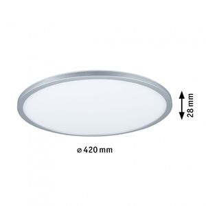 Paulmann Atria Shine 70992 LED-plafondlamp 22 W Warmwit Chroom (mat)