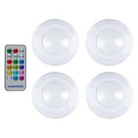 Kleurveranderende Draadloze Ledlamp, Set van 4