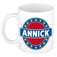 Voornaam Annick koffie/thee mok of beker   -