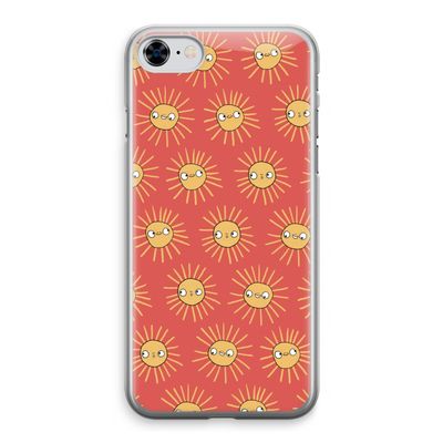 Zon: iPhone 8 Transparant Hoesje
