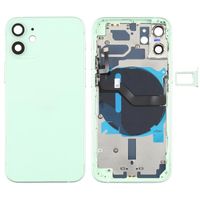 Batterij Achterkant (met Side Keys & Card Lade & Power + Volume Flex Cable & Wireless Charging Module) voor iPhone 12 Mini