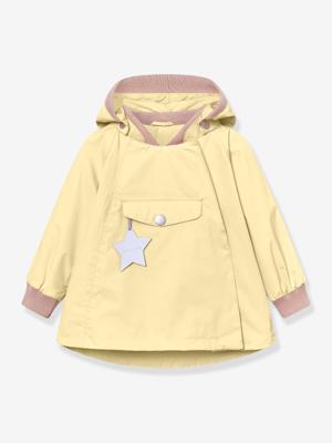 Tussenjas voor babymeisjes MATWAI MINI A TURE pastelgeel