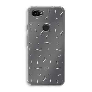 Hipster stripes: Google Pixel 3a Transparant Hoesje