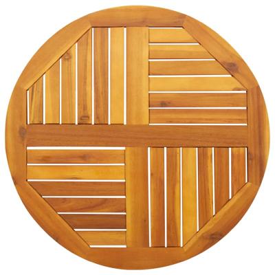 Tafelblad rond 70x2 cm massief acaciahout