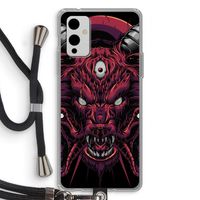 Hell Hound and Serpents: OnePlus 9 Transparant Hoesje met koord