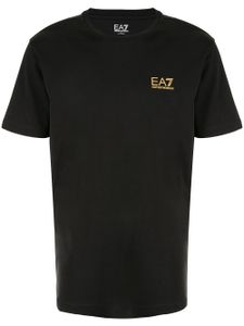 Ea7 Emporio Armani t-shirt à logo imprimé - Noir