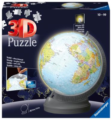 Ravensburger 3D puzzel 540 stukjes aarde met licht
