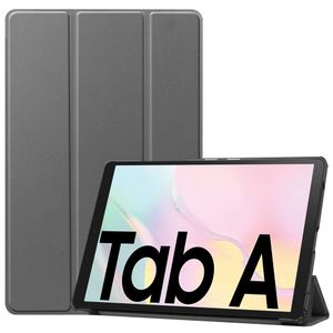 3-Vouw sleepcover hoes - Samsung Galaxy Tab A7 (2020) - Grijs