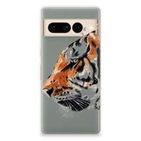 Smartphone hoesje Google Pixel 7 Pro Watercolor Tiger