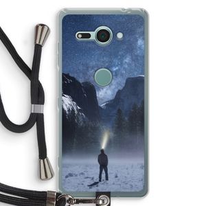 Wanderlust: Sony Xperia XZ2 Compact Transparant Hoesje met koord