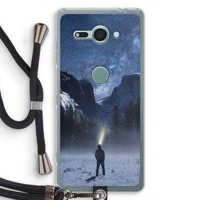 Wanderlust: Sony Xperia XZ2 Compact Transparant Hoesje met koord
