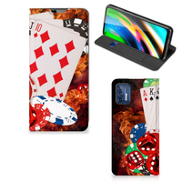 Motorola Moto G9 Plus Hippe Standcase Casino