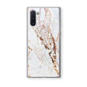Goud marmer: Samsung Galaxy Note 10 Transparant Hoesje