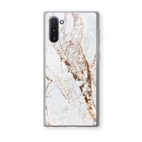Goud marmer: Samsung Galaxy Note 10 Transparant Hoesje