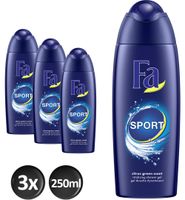 Fa Fa Sport Shower Gel Trio (3x250 Ml) - thumbnail