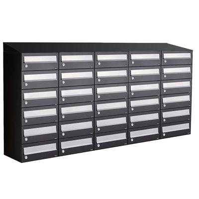 Allux Hive Set 5-Breed, 6-Hoog Met Dak Zwart - 40030070_5x6d