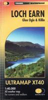 Wandelkaart Loch Earn | Harvey Maps