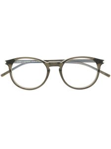 Saint Laurent Eyewear lunettes de vue à monture ronde - Marron