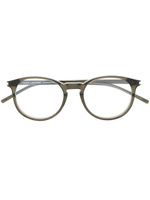 Saint Laurent Eyewear lunettes de vue à monture ronde - Marron