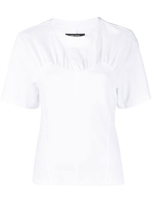 ISABEL MARANT t-shirt Zazie à empiècements contrastants - Blanc