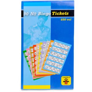 Longfield Games bingokaarten, 600 vel