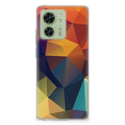 Motorola Edge 40 | TPU Hoesje | Polygon Color