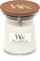 WW White Teak Mini Candle - Woodwick
