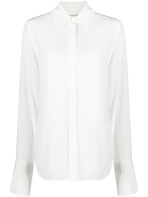 Sportmax Leila zijden blouse - Wit Sportmax Leila zijden blouse - Wit