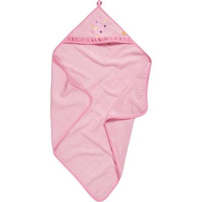 Playshoes badcape Eenhoorn Lichtroze-100 x 100 cm