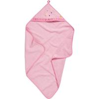 Playshoes badcape Eenhoorn Lichtroze-100 x 100 cm