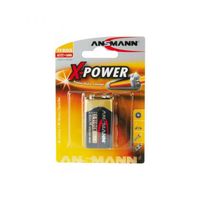 X-power alkaline batterij 9 volt.