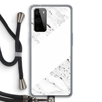 Biggest stripe: OnePlus 9 Pro Transparant Hoesje met koord